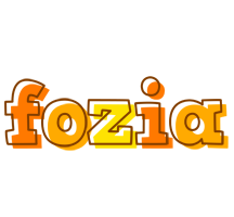 Fozia desert logo