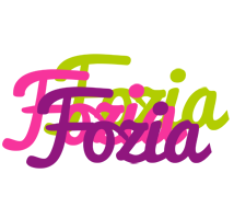 Fozia flowers logo