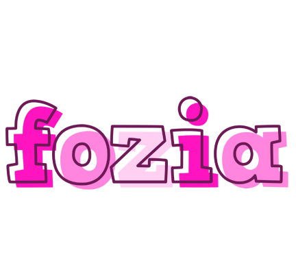 Fozia hello logo