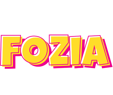 Fozia kaboom logo