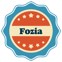 Fozia labels logo