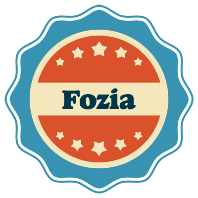 Fozia labels logo