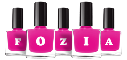 Fozia nails logo