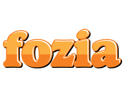 Fozia orange logo