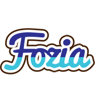 Fozia raining logo