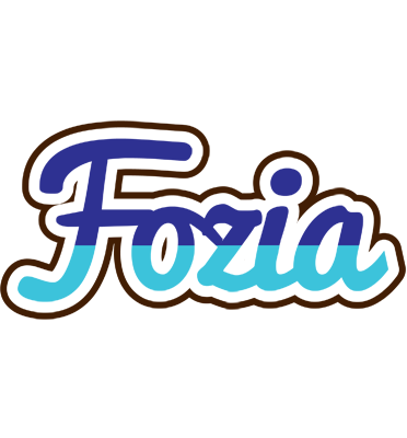 Fozia raining logo