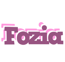 Fozia relaxing logo