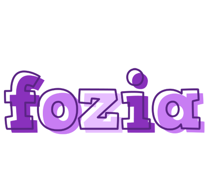 Fozia sensual logo