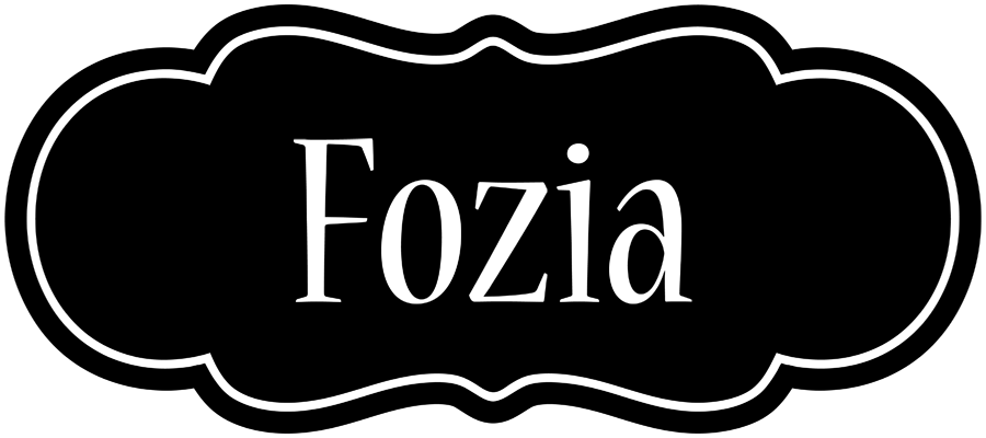 Fozia welcome logo