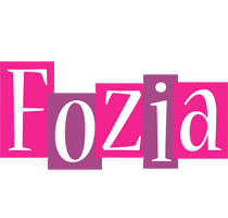 Fozia whine logo