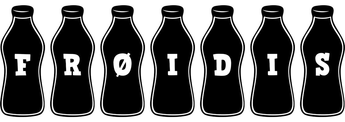 Frøidis bottle logo