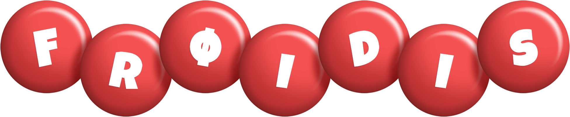 Frøidis candy-red logo