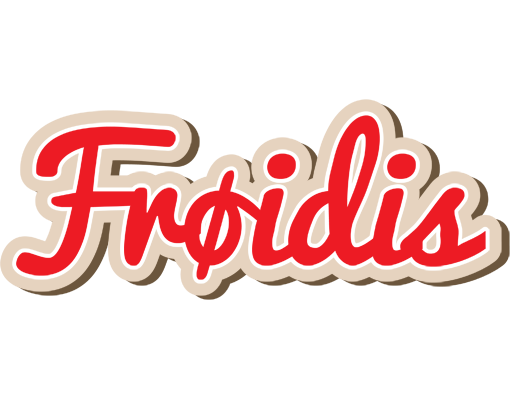 Frøidis chocolate logo