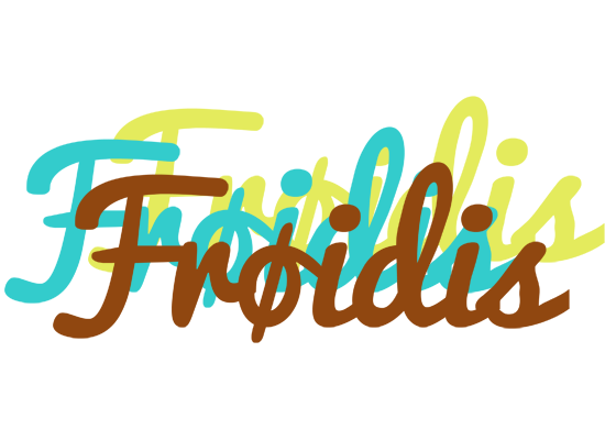 Frøidis cupcake logo