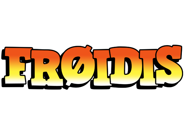 Frøidis sunset logo