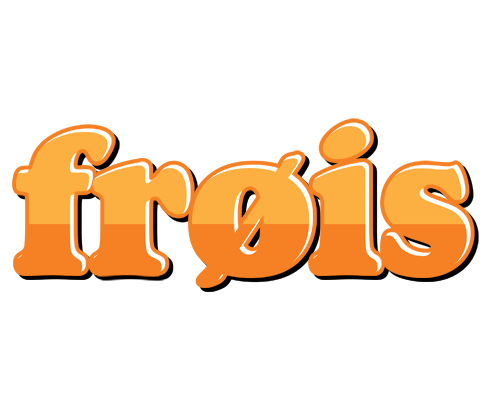 Frøis orange logo