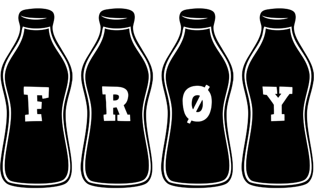 Frøy bottle logo