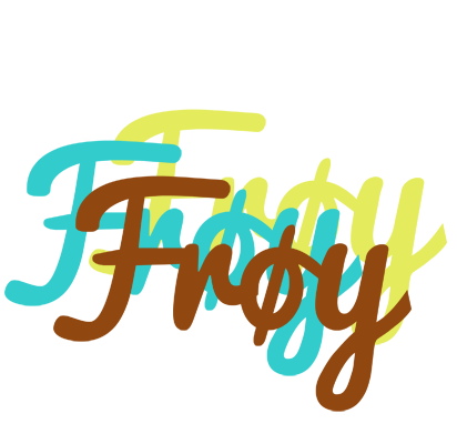 Frøy cupcake logo
