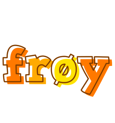 Frøy desert logo