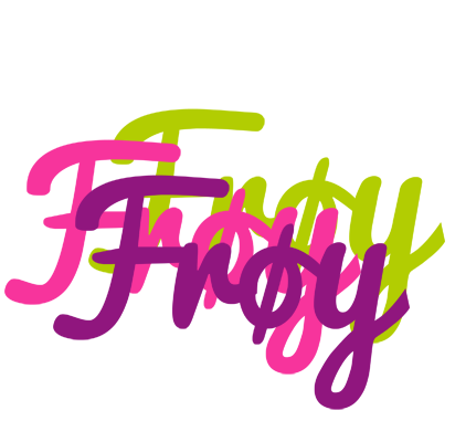 Frøy flowers logo