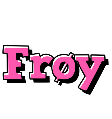 Frøy girlish logo