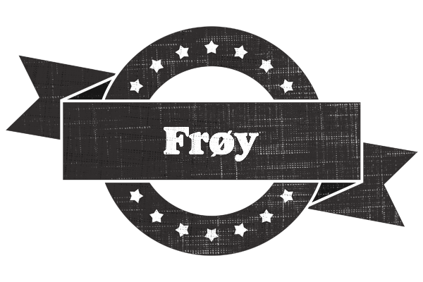 Frøy grunge logo