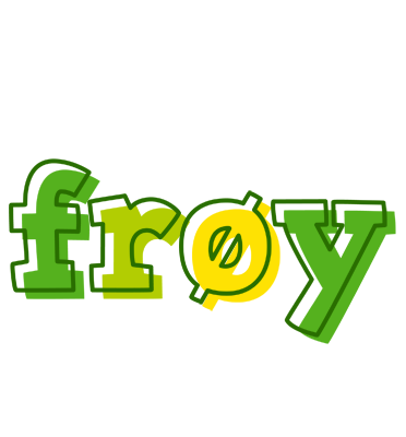 Frøy juice logo