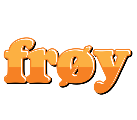 Frøy orange logo