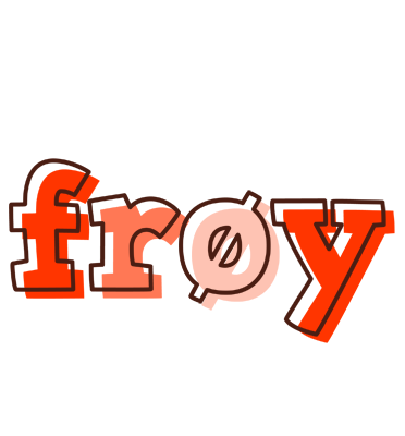 Frøy paint logo