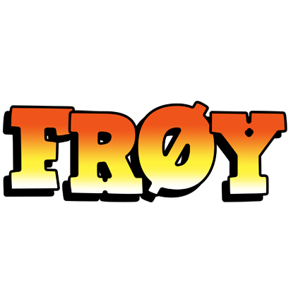 Frøy sunset logo