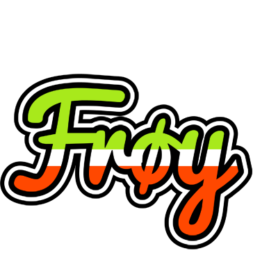 Frøy superfun logo