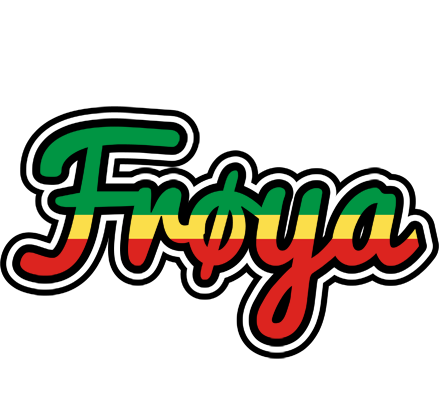 Frøya african logo