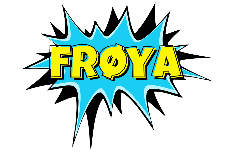 Frøya amazing logo