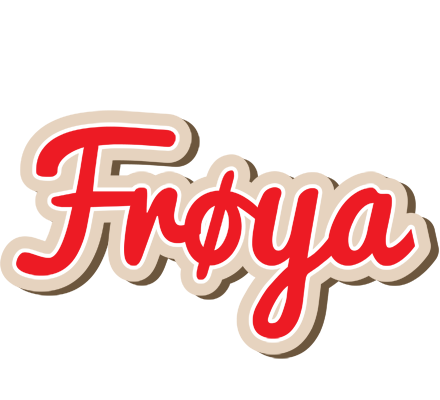 Frøya chocolate logo