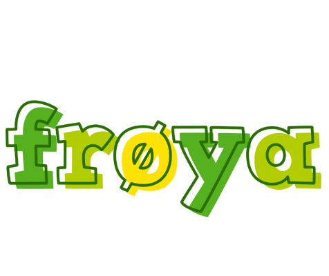 Frøya juice logo