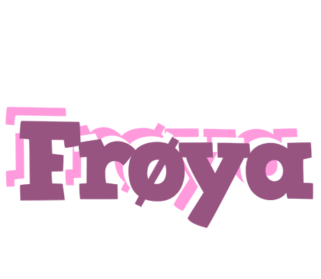 Frøya relaxing logo