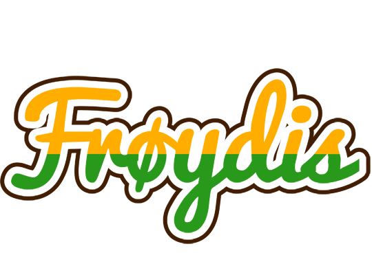 Frøydis banana logo