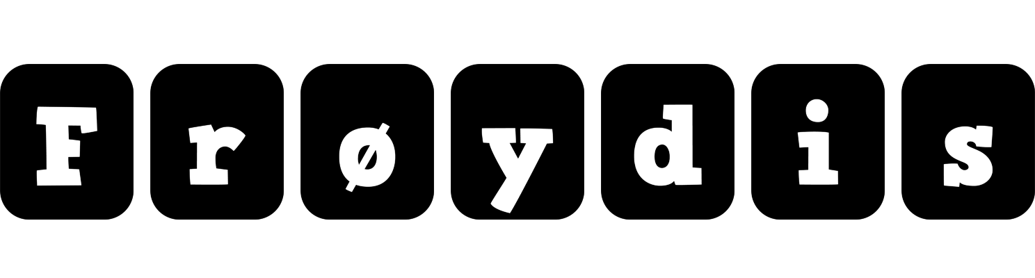 Frøydis box logo
