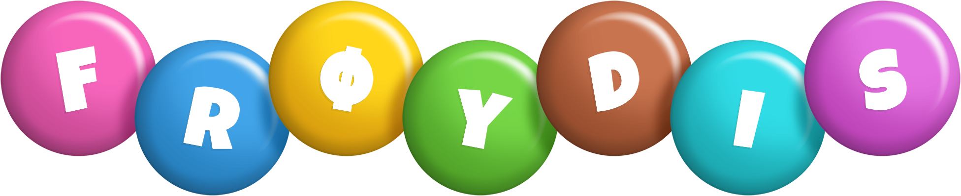 Frøydis candy logo