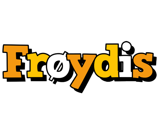 Frøydis cartoon logo