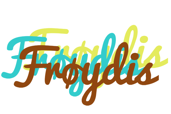 Frøydis cupcake logo