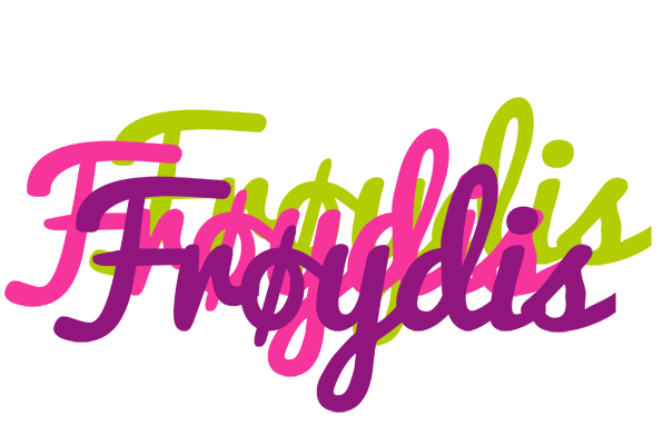 Frøydis flowers logo
