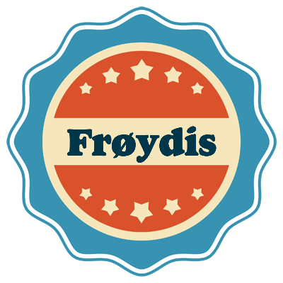 Frøydis labels logo