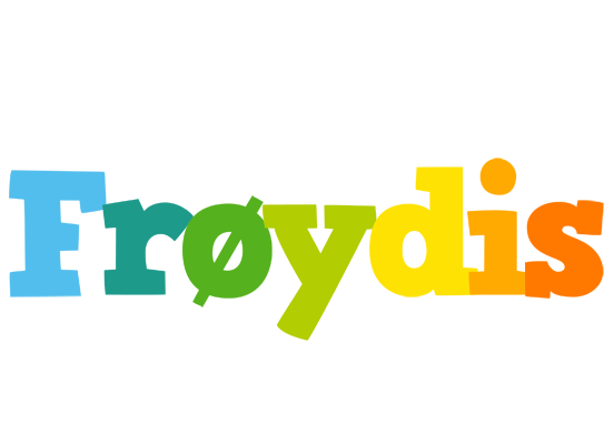 Frøydis rainbows logo