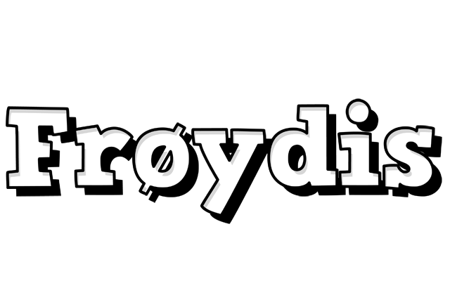 Frøydis snowing logo