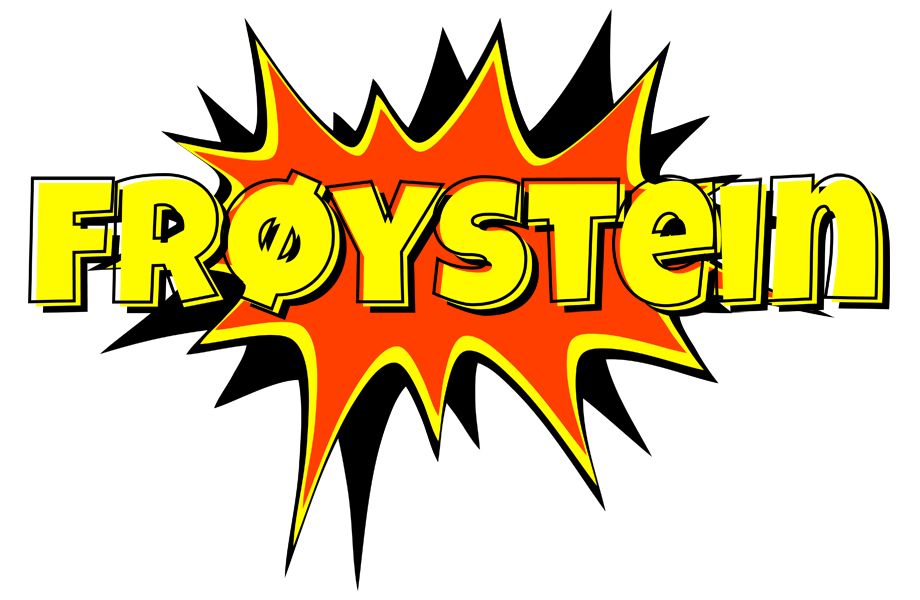 Frøystein bazinga logo