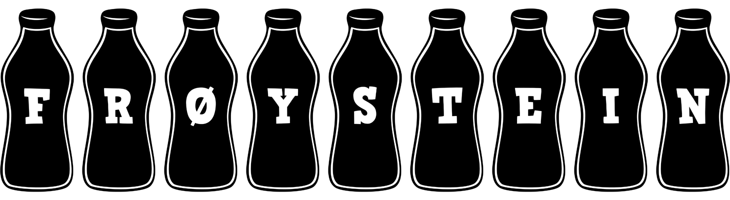 Frøystein bottle logo
