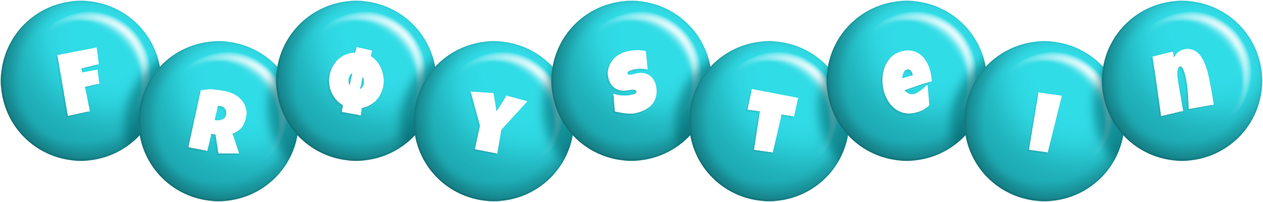 Frøystein candy-azur logo