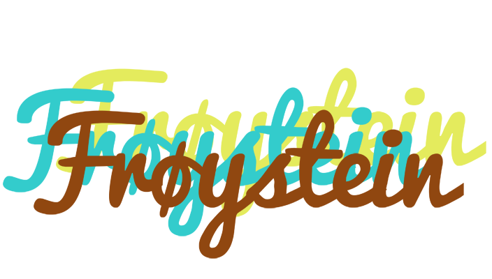 Frøystein cupcake logo