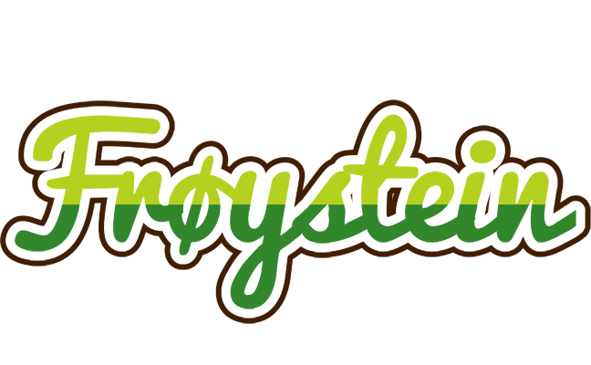 Frøystein golfing logo